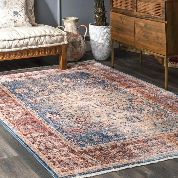 nuLOOM Vintage April Fringe Area Rug