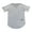 Grey, variant on TOOYOU Men's T-Shirt Plus Size V Neck Short Sleeves Solid Color Summer Shirt Mens Anti-Odor Workout Tees Brown
