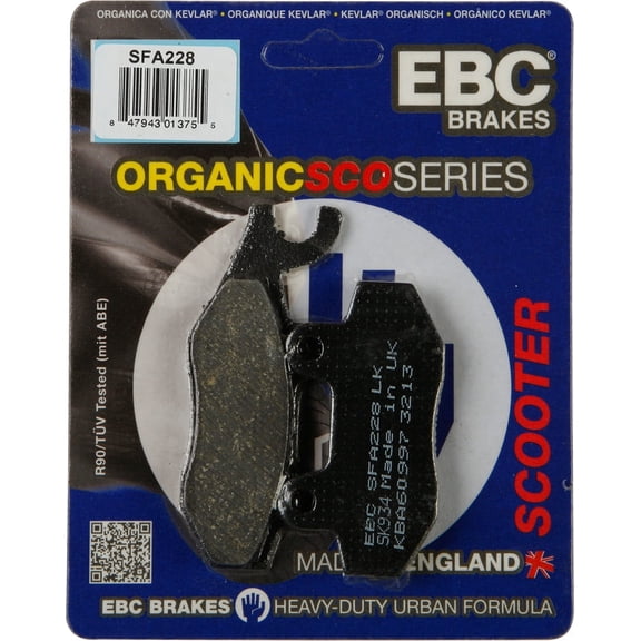 EBC Brakes SFA228 Standard Scooter Brake Pad