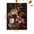 thumbnail image 3 of Vintage Floral Insect Botanical Canvas Print, Suitable for Living Room, Bedroom, Dining Room, Office, Hallway, 3 of 8