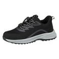 thumbnail image 4 of Rokment Orthopedic Walking Running Shoes for Women Men Seniors Comfortable Mesh Non Slip Work Driving Hiking Climbing Sneakers Black Size 7, 4 of 5