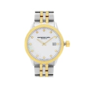 Raymond Weil Freelancer Two-Tone Steel MOP Quartz Ladies Watch 5629-STP-97081