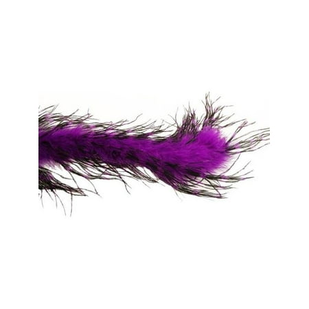 Purple/Black Ostrich Feather Boa - Walmart.com
