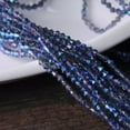 thumbnail image 4 of U8MO 500pc 3mm Bicone Faceted Crystal Glass Loose Spacer Beads lot for Jewelry Making-Jade Lake Blue AB, 4 of 9