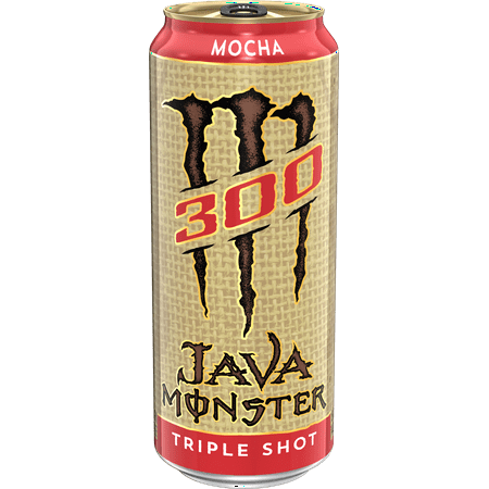 Java Monster, 300 Mocha, Coffee + Energy Drink, 15 fl oz, Single