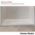 thumbnail image 2 of American Standard A8019t.Lho Aspirations 60" X 30" Rectangular Shower Base - White, 2 of 7