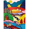 thumbnail image 1 of 5D pintura de diamantes casa de dibujos animados arte de mosaico de diamantes redondos completos Hugtrwg Para estrenar, 1 of 9