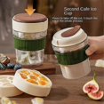 thumbnail image 4 of For 500ml Ice Maker Cup With Pressing Type Ice Traysilicone Cold Brew Coffee Maker For Outdoor Use, 4 of 5