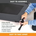 thumbnail image 5 of K&H Pet Products Original Pet Cot Elevated Dog Bed Charcoal/Black Mesh Medium 32 X 25 X 7 Inches, 5 of 10