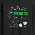 thumbnail image 3 of Toy Story - Neon Rex  - Men's Long Sleeve T-Shirt, 3 of 5