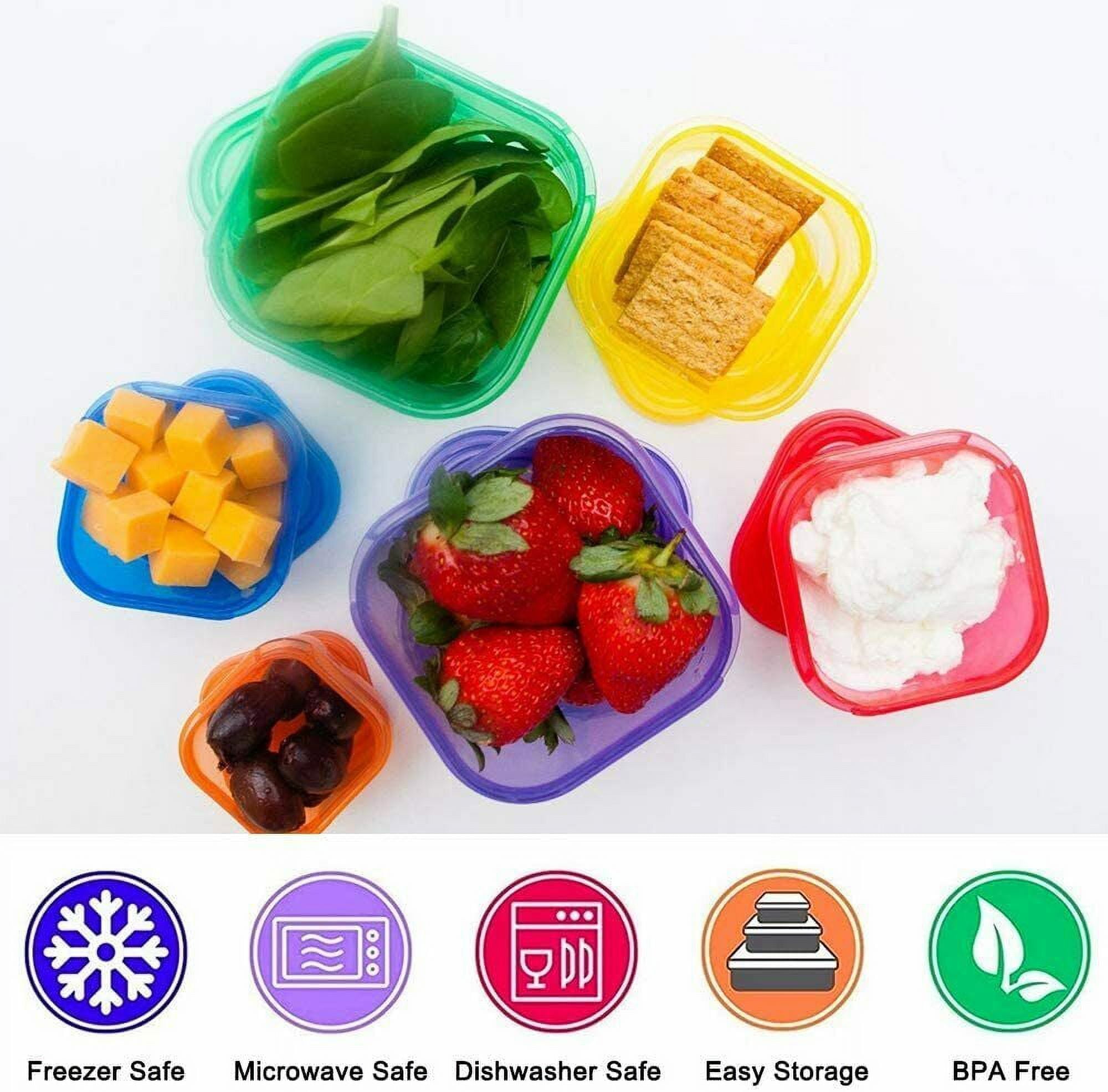  Efficient Nutrition Portion Control Containers DELUXE Kit  (14-Piece) with COMPLETE GUIDE + 21 DAY PLANNER + RECIPE eBOOK BPA FREE  Color Coded Meal Prep System for Diet and Weight Loss: Home