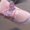 thumbnail image 6 of Spazoro Little Girls Athletic Sneakers, Breathable Soft Sole Lightweight Luminous Casual Runnning Shoes for Toddler/Little Kids/Big Kids Pink Size 24, 6 of 9