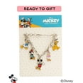 thumbnail image 7 of Mickey Mouse and Friends Charm Bracelet Official License, 6.75+1" Disney Charm Bracelet for Women, 7 of 7