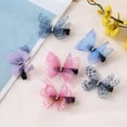 thumbnail image 2 of 12 Uds. Pin de mariposa, lazo, accesorios 3D DIY, pasadores de pelo de mariposa para fiesta de cumpleaños, 2 of 8