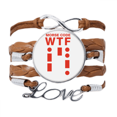 thumbnail image 1 of Comment Expression Morse Code Points Bracelet Chaîne Corde Ornement Bracelet, 1 of 3