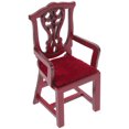 thumbnail image 2 of Miangastore Adorable Mini Furniture Wooden Doll Chair Desktop Miniature Chair Children Supply, 2 of 8
