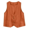 thumbnail image 3 of Stylish Women's Outerwear Vest for All Seasons Lightweight and Versatile Sleeveless Design for Comfort Layering Piece for Casual and Formal Occasions, 3 of 3