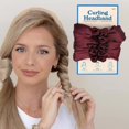 thumbnail image 4 of Sleep Heatless Curling Rod Hair Roller Cabello Largo DIY Mujeres Niñas Marrón Zulema Barras de curling, 4 of 8
