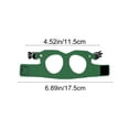 thumbnail image 4 of Bearded Dragon Harness and Leash Set,1 Pcs 65 Inch Traction Rope and 3 Sizes Soft Breathable Vest | Training Walking Equipment for Daily Outdoor Walking & Travel Safe,Green, 4 of 9
