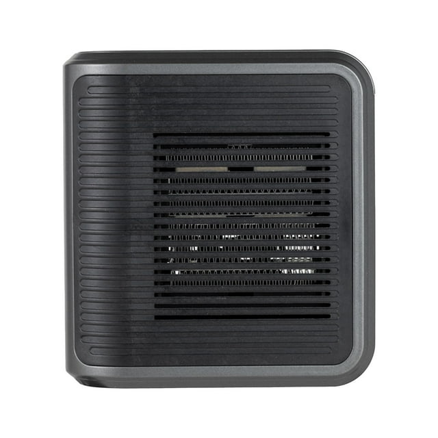 Wall Heaters for Indoor Use Mini Heater Plug Mounted with Multi Function Timing, 15x13.9cm 800W Safe and Overheat Protection, Plug In Heaters for Indoor Use Quiet and Energy Saving
