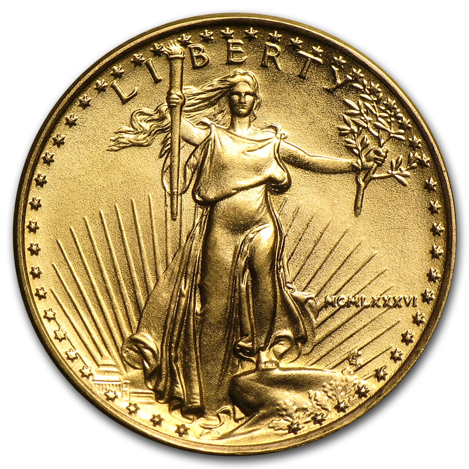 1986 1 10 Oz American Gold Eagle Coin Bu Mcmlxxxvi Walmart Com