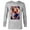 Athletic Heather, variant on Marvel Studios The Marvels Captain Marvel Carol Cosmic Power - Long Sleeve T-Shirt for Men - Customized-White