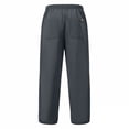 thumbnail image 4 of Ceisia Men's Casual Cotton Drawstring Pants with Loose Fit Gray XXL Gifts for Father, 4 of 8
