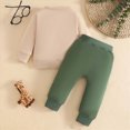 thumbnail image 6 of TOWED22 Toddler Baby Boy Clothes 2Pcs Crewneck Sweatshirt Long Sleeve Print Shirt with Pants Cute Fall Winter Outfits, 6 of 8