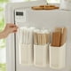 thumbnail image 4 of Magnetic Fridge Storage Box Straw Storage Bucket Chopstick Storage Bucket Wall Mounted Storage Container Stationery Organizer, 4 of 6