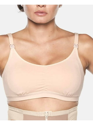 Women's Seamless Clip Down Deep V Neck Push Up Nursing Bra