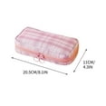 thumbnail image 1 of Kcavykas Clearance Sales Home Storage Organiser High Beauty Style Super Large Capacity Student Pen Bag Makeup Bag Storage Bag, 1 of 1