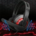 Misde Wired Headset Computer Game With Microphone 3.5mm Jack Memory