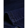 thumbnail image 6 of DARING DIVA Women's Denim Button Up Jean Crop Racerback Vest Jacket S Blue, 6 of 6