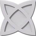 thumbnail image 1 of Ekena Millwork CMP10CM 10 in. OD x 3.75 in. Square Cosmo Architectural Grade PVC Contemporary Ceiling Medallion, 1 of 1