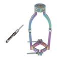 thumbnail image 4 of Adaptador de broca para agujeros cuadrados, soporte de fijación de taladro, herramienta de taladro de mortaja, juego de brocas cuadradas para máquinas Estilo 3, 4 of 8