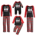 thumbnail image 1 of Conjunto de pijama navideño familiar a juego Fiomva para niños y niñas, pijamas navideños para mujeres y hombres., 1 of 8