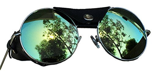 Aviator Sunglasses With Wind Guards 