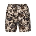 thumbnail image 5 of Rocae Cute French Bulldog for Men's Swim Trunks Quick Dry With Two Side Pockets and One Lined Patch Pocket3X-Large, 5 of 9