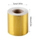 thumbnail image 3 of Cinta de aluminio plateada, papel de aluminio aislante térmico, tela de fibra resistente a altas temperaturas, adecuada para tubos de escape, campanas extractoras, cintas de aluminio, 3 of 6