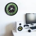 thumbnail image 5 of Inter Miami CF 15" Ribbed Frame Field Wall Clock, 5 of 5