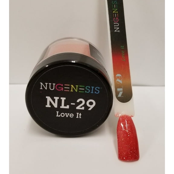 NUGENESIS Nail Color Dip Dipping Powder 1oz/jar - NL29 LOVE IT