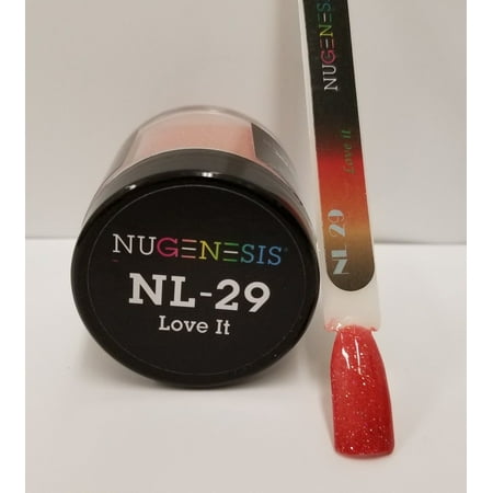 NUGENESIS Nail Color Dip Dipping Powder 1oz/jar - NU184 