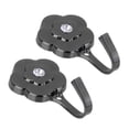 thumbnail image 1 of 2 UNIDS VINTAGE CURTAIN TIE BACKS HOLD BACK HOOK Wall Mount hanger HOLDER, 1 of 9