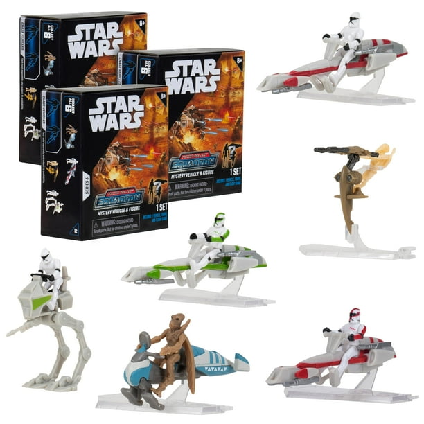 Toy Jazwares Star Wars Micro Galaxy Squadron Series 6 (paquete de 3)