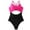 Rose Red, variant on KYAIGUO Women's One Piece Swimsuit Backless Strappy Cross Monokini High Waist Beach Bathing Suit Cross Backless Bikini One Piece Quick Dry Swimwear