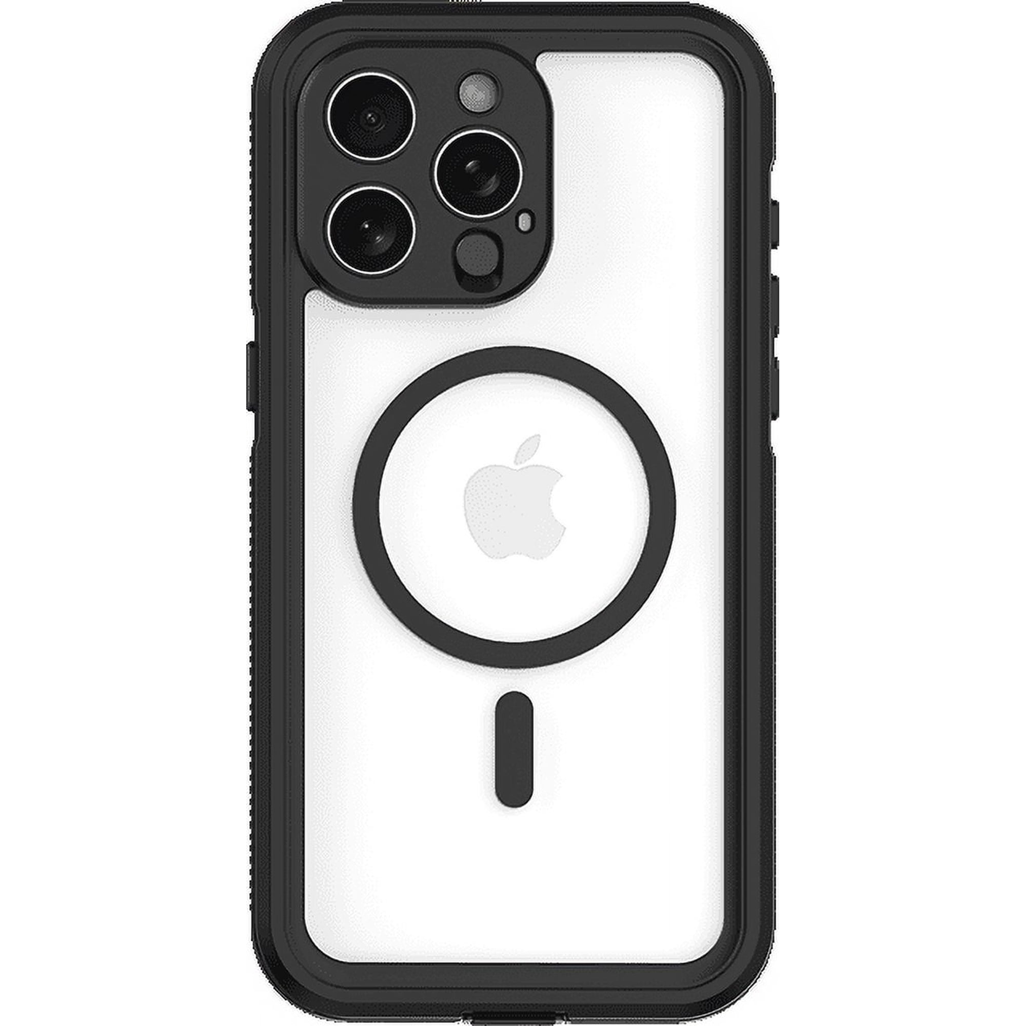 Body Glove Tidal Waterproof with MagSafe Case for iPhone 15 Pro - Clear / Black