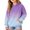 Sky Blue -BD30, variant on Resicozy Hoodies For Teen Girls Long Sleeve Gradient Color Cute Hoodie with Pocket Lightweight Y2k Comfy Oversized Hooded Sweatshirt 3-15 Years Dark Blue 150