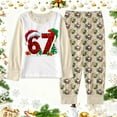 thumbnail image 5 of 67 Pajamas Pants Set 2 Piece 6 7 Joggers with Shirts Comfy Soft Lounge Sets, 5 of 5