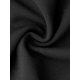 thumbnail image 5 of INSPIRAR Top de trabajo chic sin mangas para mujeres, con cuello redondo, camisetas de negocios casuales con cinturón, color negro M, 5 of 6
