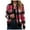 Z02-Red, variant on GEWSEY Bomber Jacket Women Varsity Casual Button Down Lightweight 2025 Fall Fashion Short Outerwear with Pockets (Pink, 4XL)